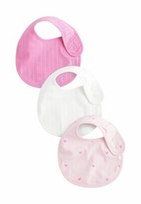 Next - 3 PACK - Bib - pink Thumbnail Image 1