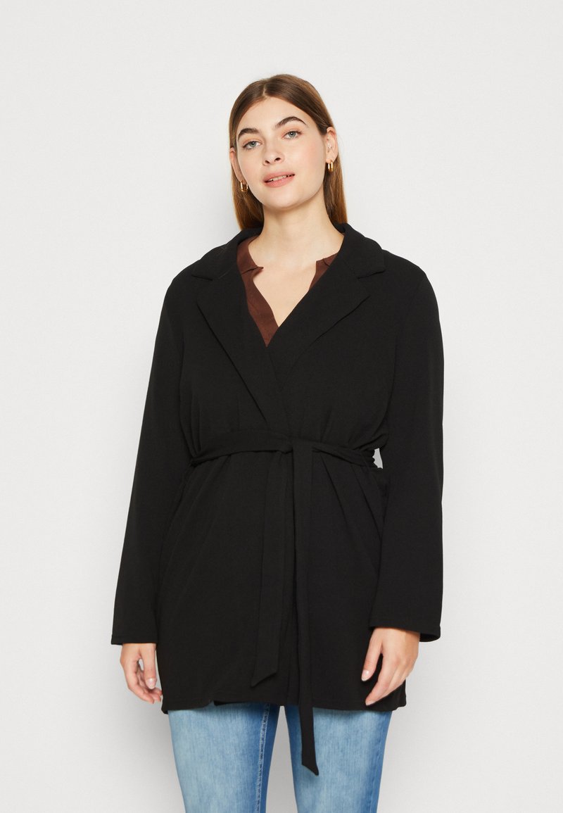 Helmut Lang TUX JACKET - Cappotto corto - black/nero