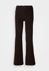 FRONT POCKET - Pantalones - brown
