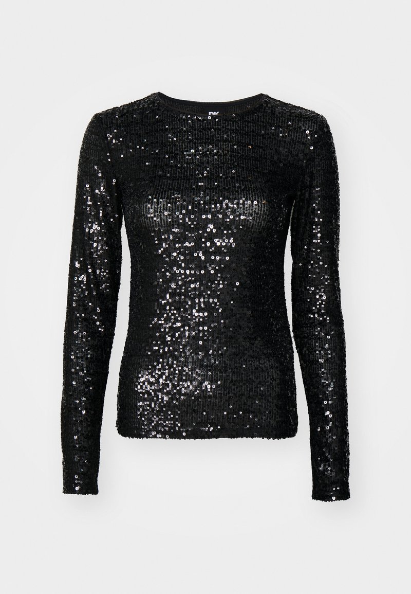 Maglietta con smile in paillettes Maglietta con smile in paillettes