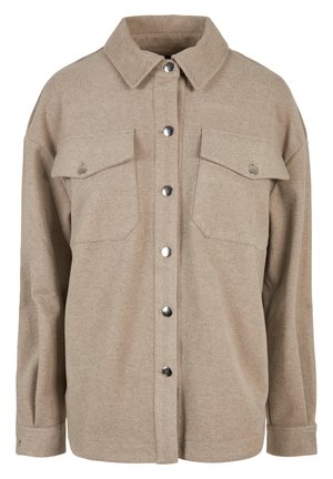 LADIES CLASSIC OVERSHIRT - Allvädersjacka - lighttaupe