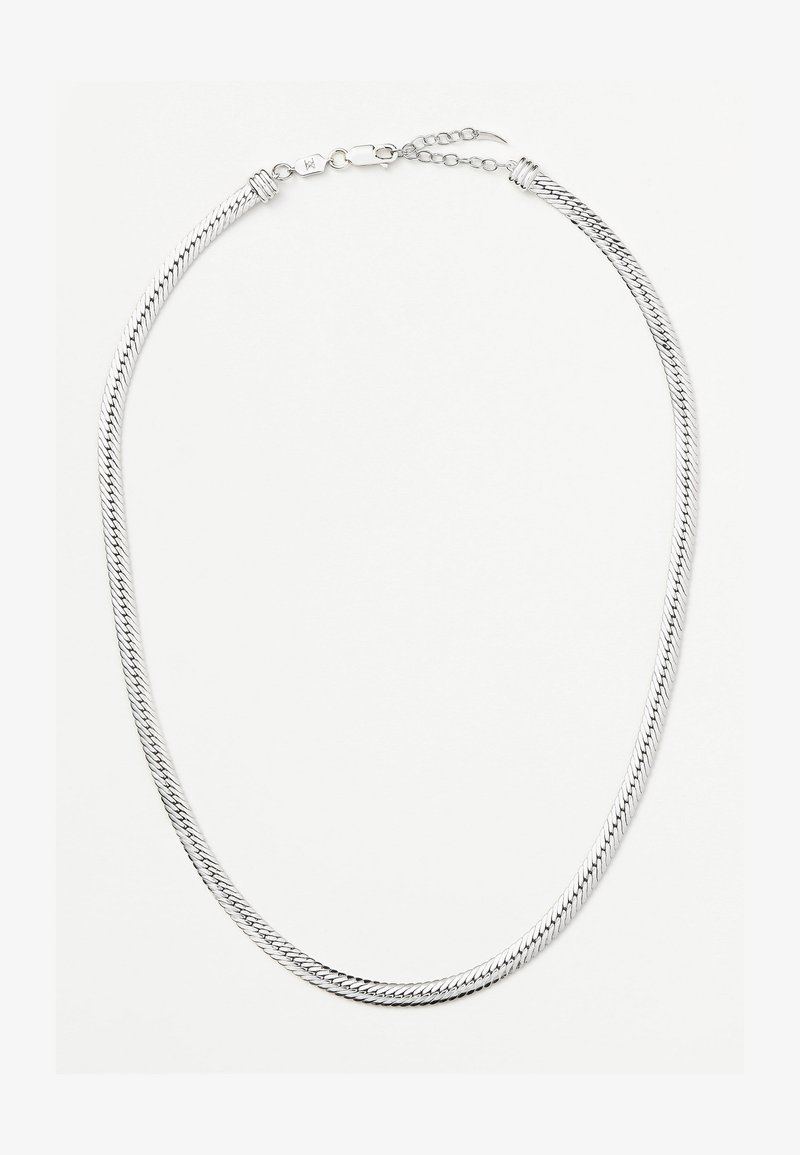 Missoma CAMAIL CHAIN NECKLACE - Colar - silver-coloured