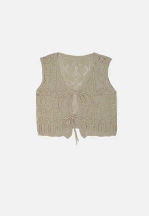 NÜD by Nekane, TOP PUNTO RELIEVE - Chaleco - camel