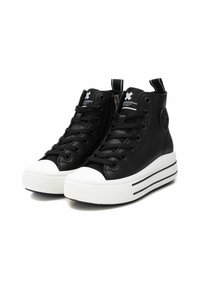 XTI Zapatillas altas - black