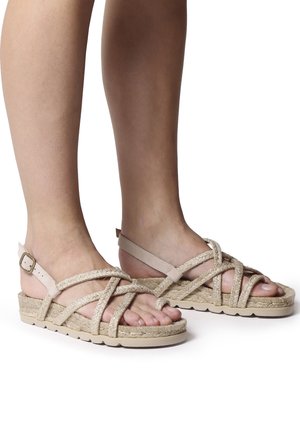 DAISY - Sandals - natural