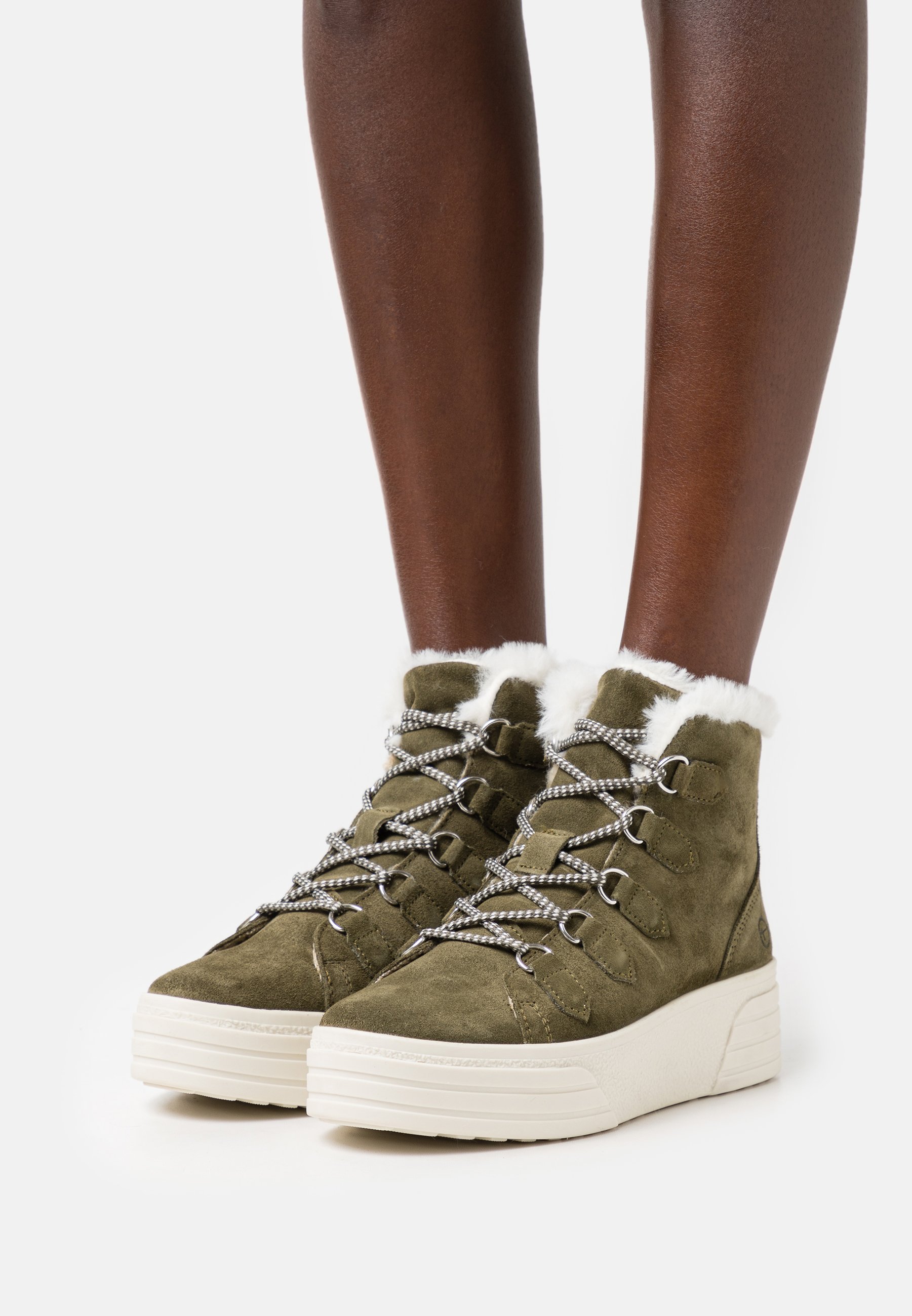 olive winter boots
