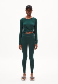 ARMEDANGELS ENRICCAA SOFT - Langarmshirt - teal stone