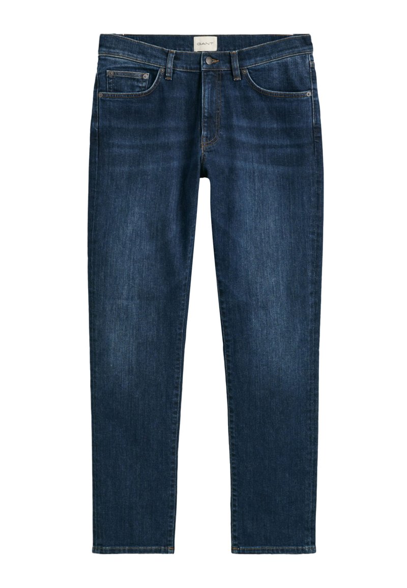 Gant Slim fit jeans donkerblauw