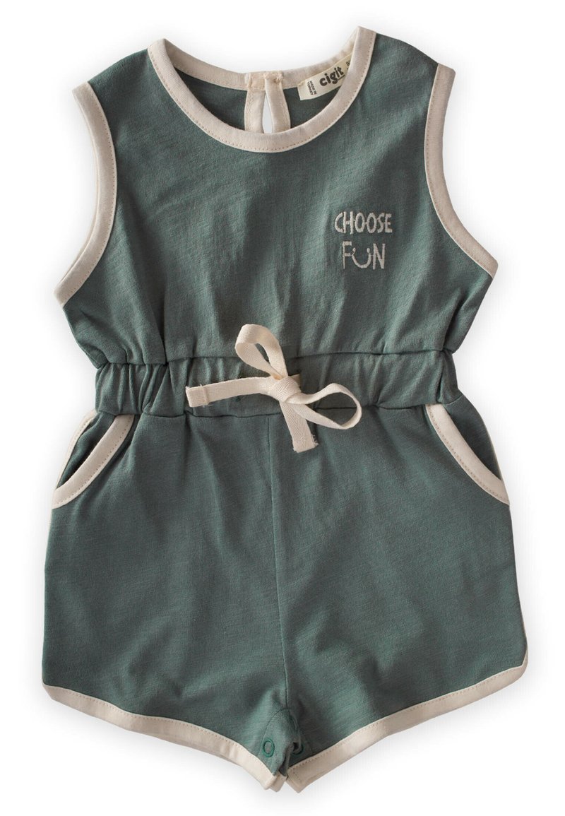 Cigit ROMPER - Kombinezon - metallic green