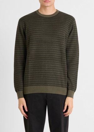 REGULAR FIT - Felpa - army