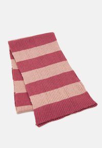 Lindex EXCLUSIVE STRIPES SCARF BEANIE AND GLOVES SET UNISEX - Cachecol - dusty pink