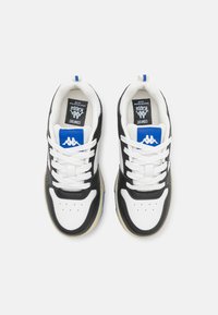 Kappa UNISEX - Sportcipő - white/black/blue royal