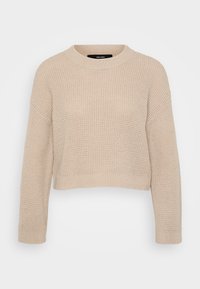 VMSALLY O NECK  - Svetr - silver mink