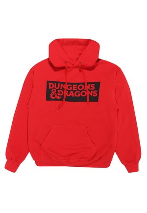 DUNGEONS AND DRAGONS LOGO - Sweat à capuche - red