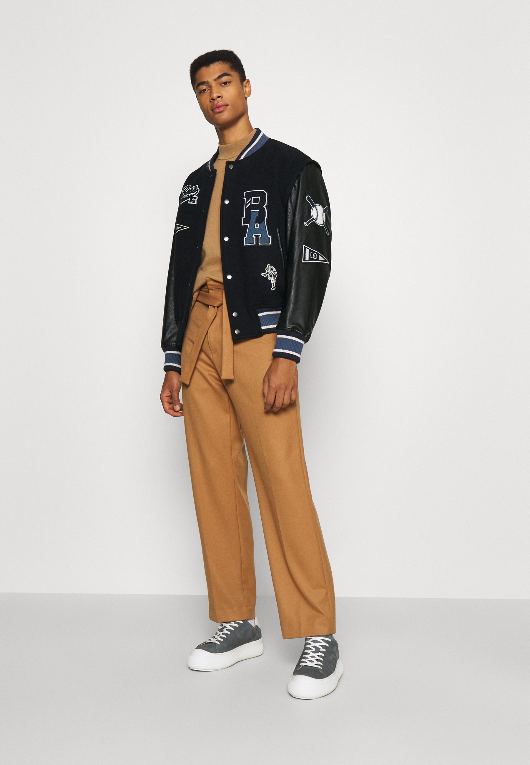 athletic bomber jacket mens