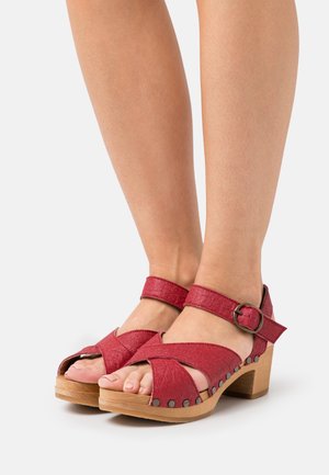 NAE Vegan Shoes, Sabots - bordeaux