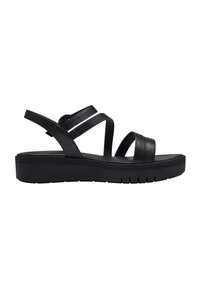 Tamaris Sandali con plateau - black uni