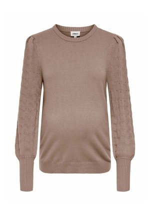 OLMMATTI - Strickpullover - mocha meringue