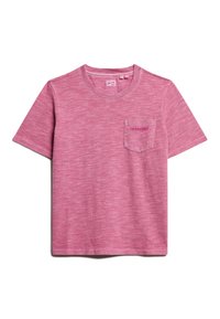 Superdry & Co ESSENTIAL LOGO OVERDYED - T-shirts basic - shocking pink