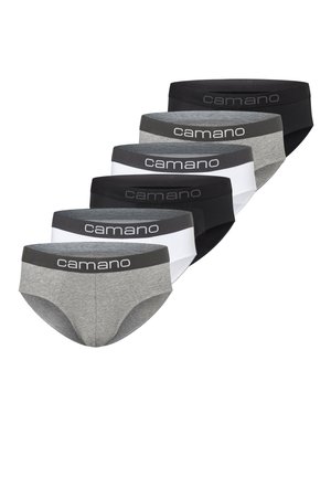 6ER PACK - Slip - black grey white