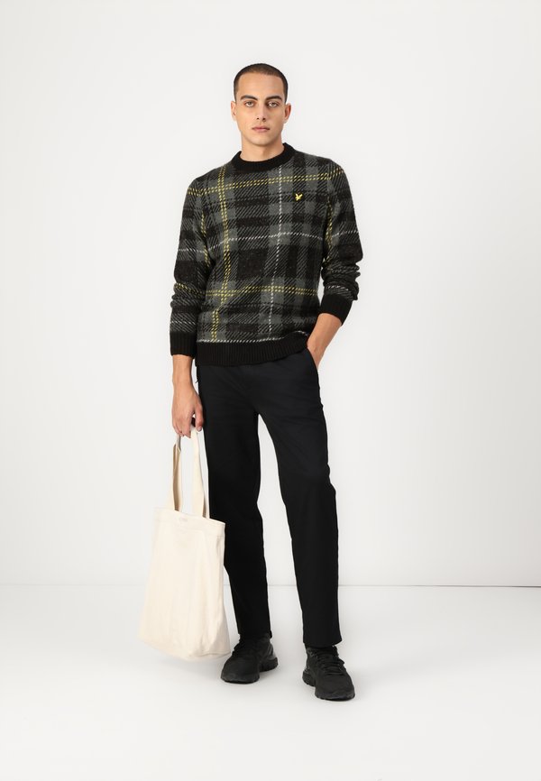 BRUSHED TARTAN CREW NECK - Jumper4