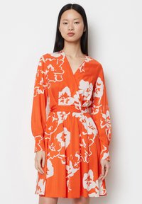 Marc O'Polo WRAP STYLE BELTED  - Freizeitkleid - multi