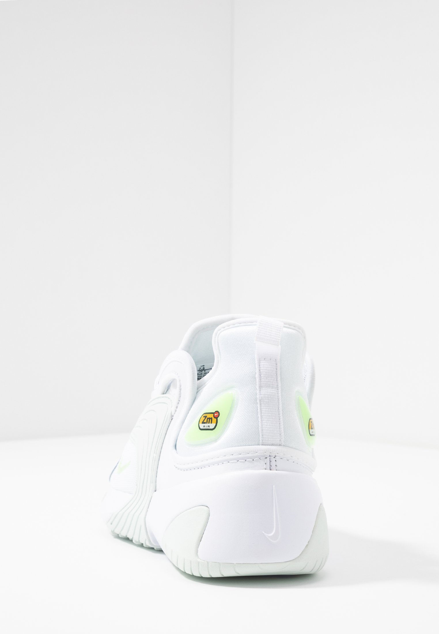 nike zoom 2k white barely volt ghost aqua