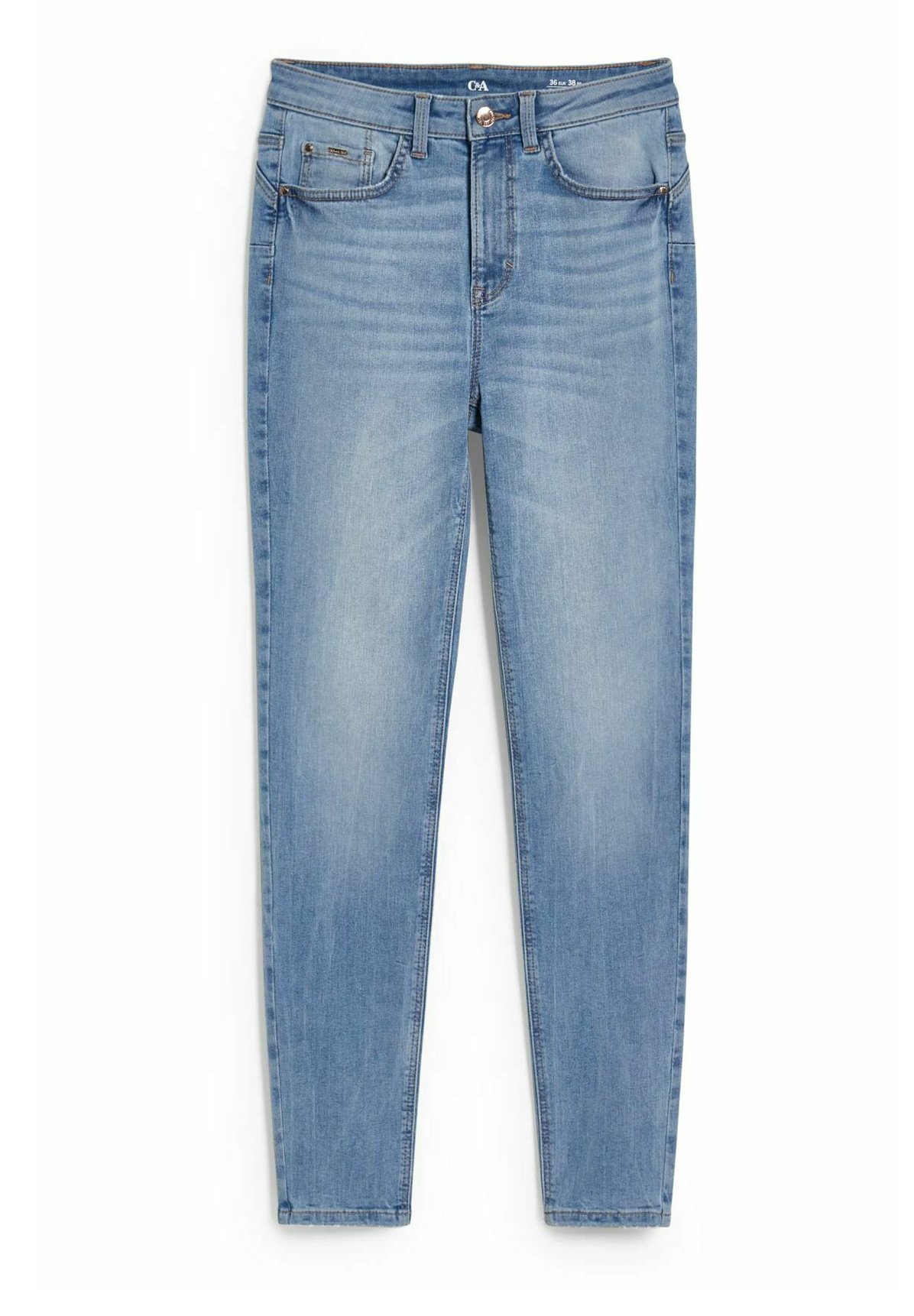 C\u0026A Slim fit jeans - denim-light blue 