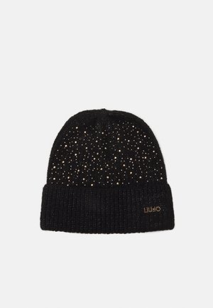 CUFFIA BORCHIE - Beanie - nero