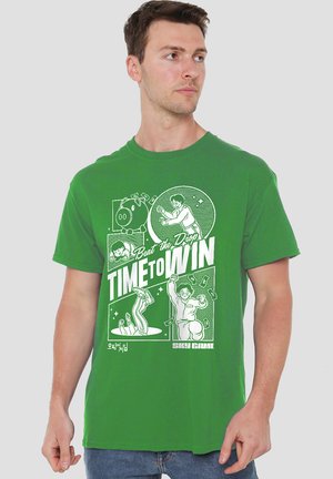 SQUID GAME BEAT THE DROP SKYGAME - Print T-shirt - dark green