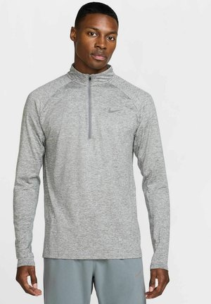 STRIDE MIDLAYER - Camiseta de manga larga - smoke grey heather