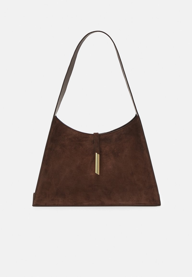 Liffner POINTY SHOULDER BAG - Ručna torba - dark brown