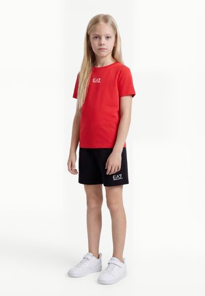 EA7 Emporio Armani UNISEX - Φόρμα - poppy red/black