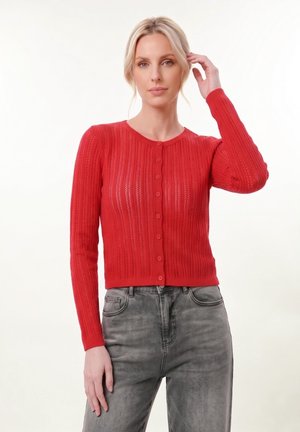 Anna Field Kardigan - red
