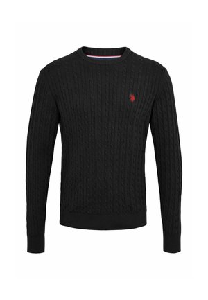 U.S. Polo Assn., UMMADS CABLE KNIT - Пуловер - tap shoe