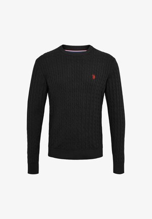 U.S. Polo Assn., UMMADS CABLE KNIT - Pullover - tap shoe