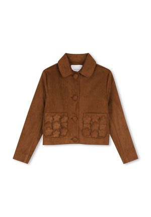 MARC JACOBS KIDS, Veste en similicuir - nuthatch