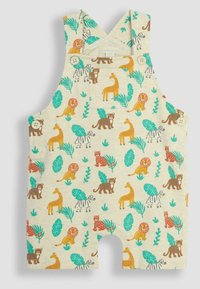 JoJo Maman Bébé 2-PIECE SET  - REGULAR FIT - Kombinezonas su petnešomis - natural safari animals