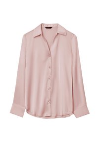 SIMIL - Button-down blouse - rosa cipria