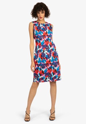 Robe fourreau - blau / multicolor