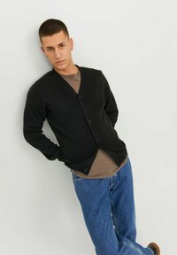 Jack & Jones JOROLLIE CARDIGAN - Cardigan - black