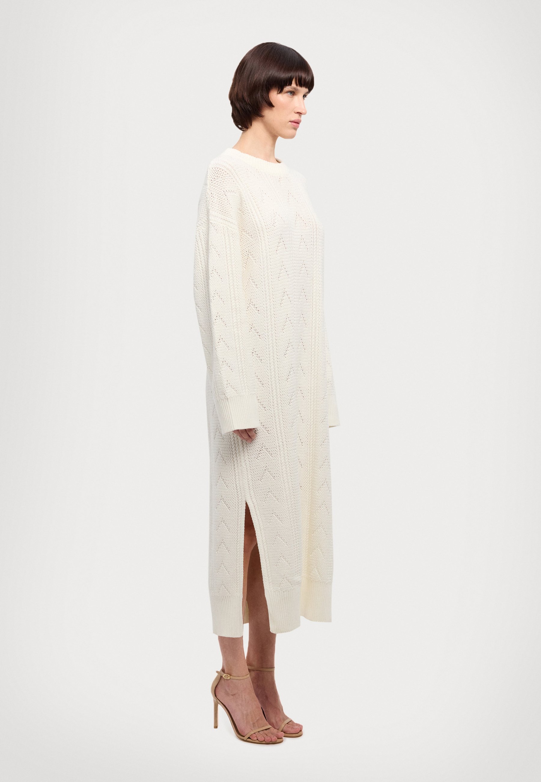 holzweiler knit dress Holzweiler Women's Babba Knit Dress in White Holzweiler