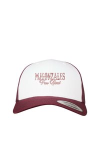 MJ Gonzales TRUCKER - FREE SPIRIT - Cap - maroon white maroon