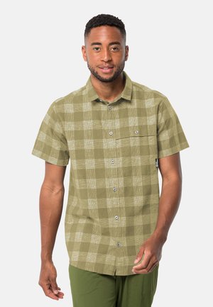 Jack Wolfskin HIGHLANDS - Overhemd - bay leaf check