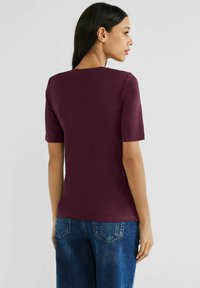 Street One UNI - T-Shirt basic - tamed berry