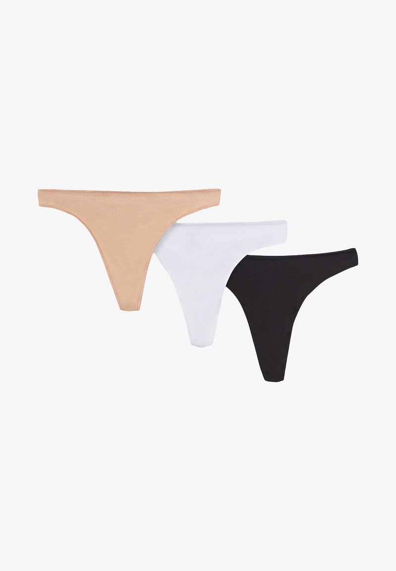 DAGI 3 PACK - SEAMLESS - String - multi colour/vit - Zalando.se