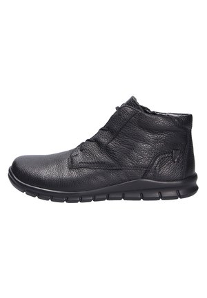 Lace-up ankle boots - schwarz