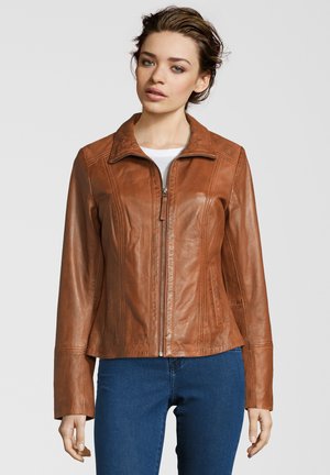 7eleven, TAMMY  - Lederjacke - brown