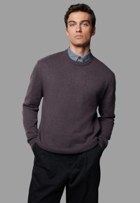 MOCK - Svetrík - mushroom brown