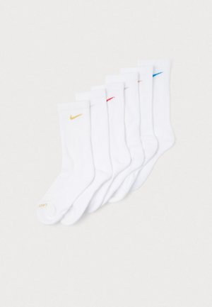 EVERYDAY PLUS CREW UNISEX 6 PACK - Sporta zeķes - white/red/ blue/gold coloured/silver coloured